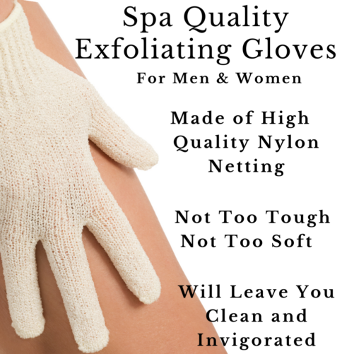 Spa Quality Exfoliating Gloves