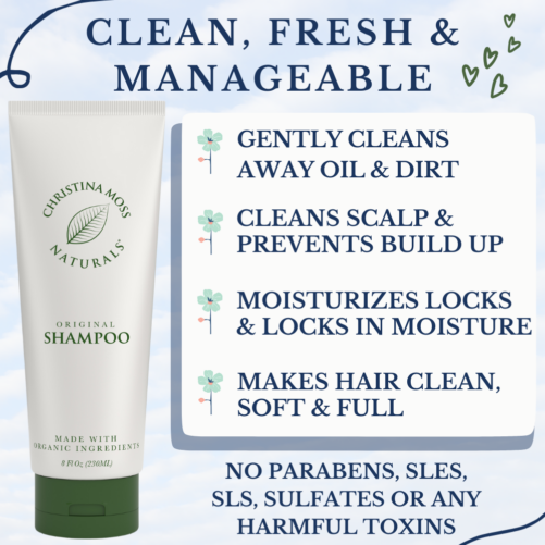 gently cleansing shampoo