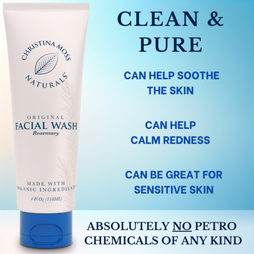 A simple cleanser that can soothe skin