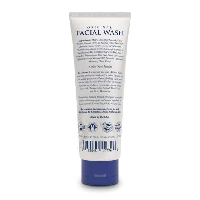 Facial Wash – Made With Organic Aloe Vera And Pure, Clean Ingredients ...