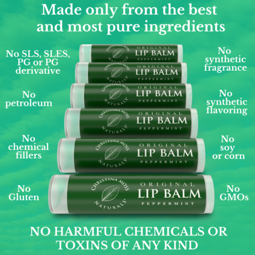 We Use No Harmful Chemicals, SLES, Propylene Glycol or Anything Else At All