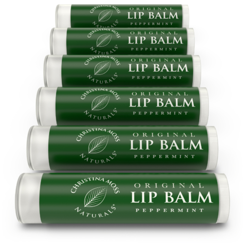 Peppermint Lip Balm - 6 tubes