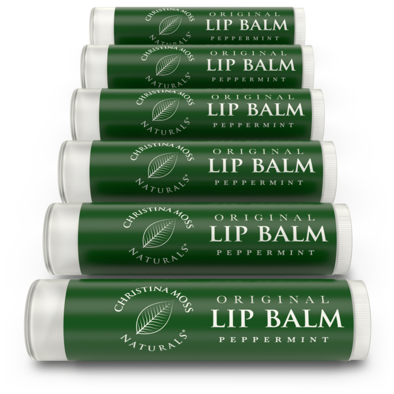 Peppermint Lip Balm Made With Organic Peppermint Oil And Pure Clean Ingredients Christina 