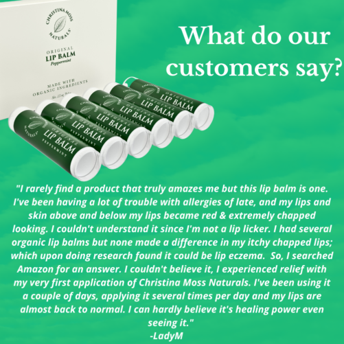Customer Review for Peppermint Lip Balm