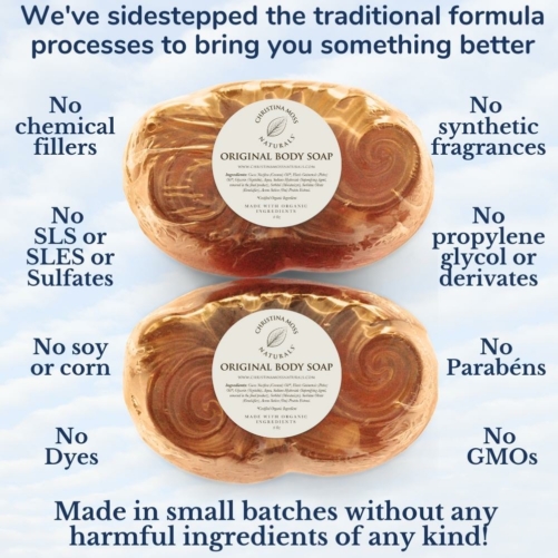 Body Soap Original Formula - No Harmful Chemicals of Any Kind