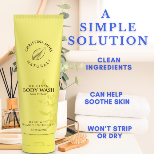 A simple body cleanser that can soothe skin