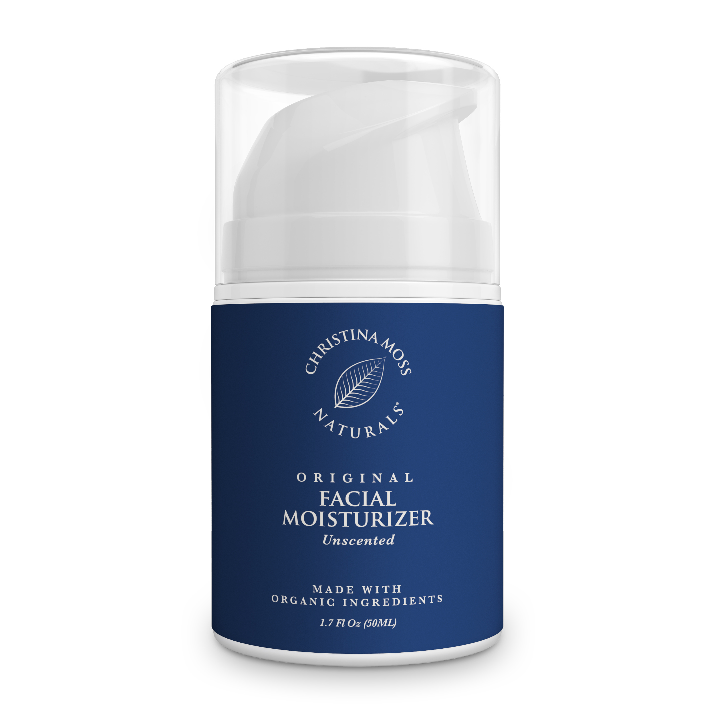 Facial Moisturizer - Unscented - Made With Organic And Natural 
